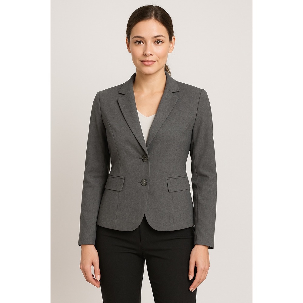 The Limited Collection Gray Blazer 8 Career Work Business‎ Casual Academia 92-17